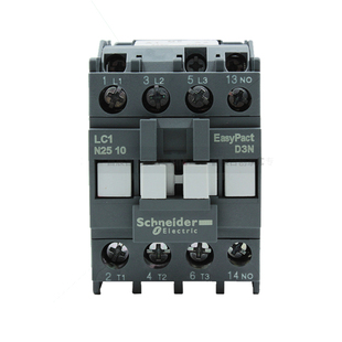 施耐德交流接触器LC1N2510M5N替代LC1E线圈220V小型380V电梯110V