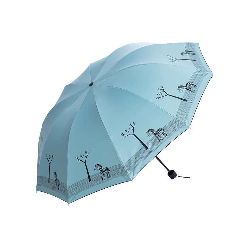 雨伞女晴雨两用双人伞加固学生韩国小清新简约森系太阳伞防紫外线