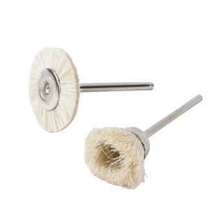 电动羊毛刷文玩刷菩提橄榄核桃核雕包浆抛光打磨头清理羊毛球刷子