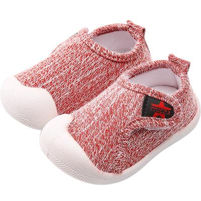 菲尼尔宝宝棉布鞋子秋季1-3-4岁女童单鞋宝宝学步鞋子男童机能鞋