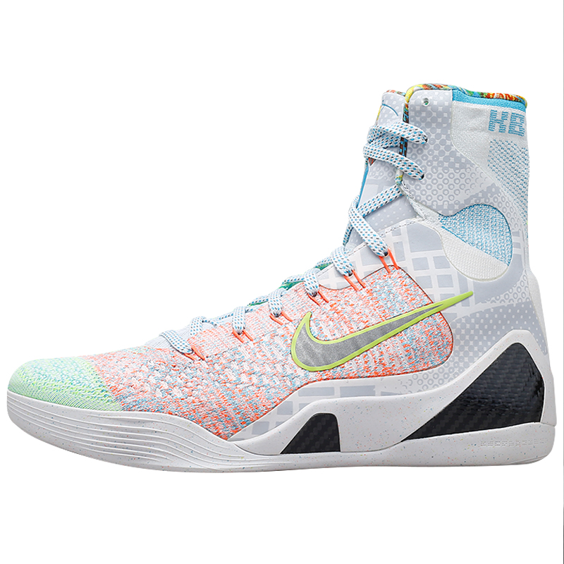 北卡大学 Nike KOBE IX FLITE PREMIUM ZK9鸳鸯彩虹 678301-904