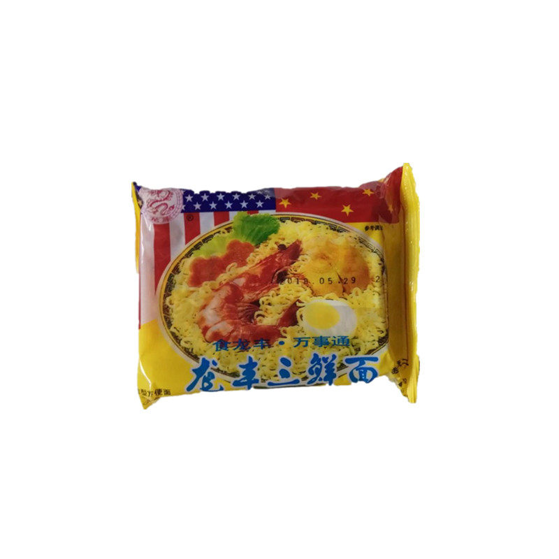 龙丰三鲜方便面袋装网红经典零食