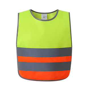 LIKAI儿童反光背心反光马甲儿童反光衣小学生反光服交通安全马甲