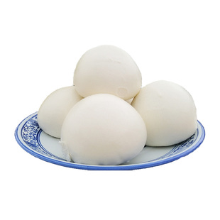 手工发面馒头 甘肃平凉特色特产老面碱面蒸馍馍发面早餐100g*10个