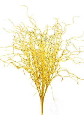 银色金色仿真花龙须草假花婚庆花艺花墙装饰家居客厅插花舞台头饰