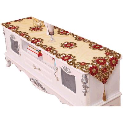 欧式现代轻奢田园条几鑫彤桌布