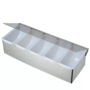 高品质塑钢调味盒调味罐带盖家用商用餐厅调味盒子食品级亚克力盒