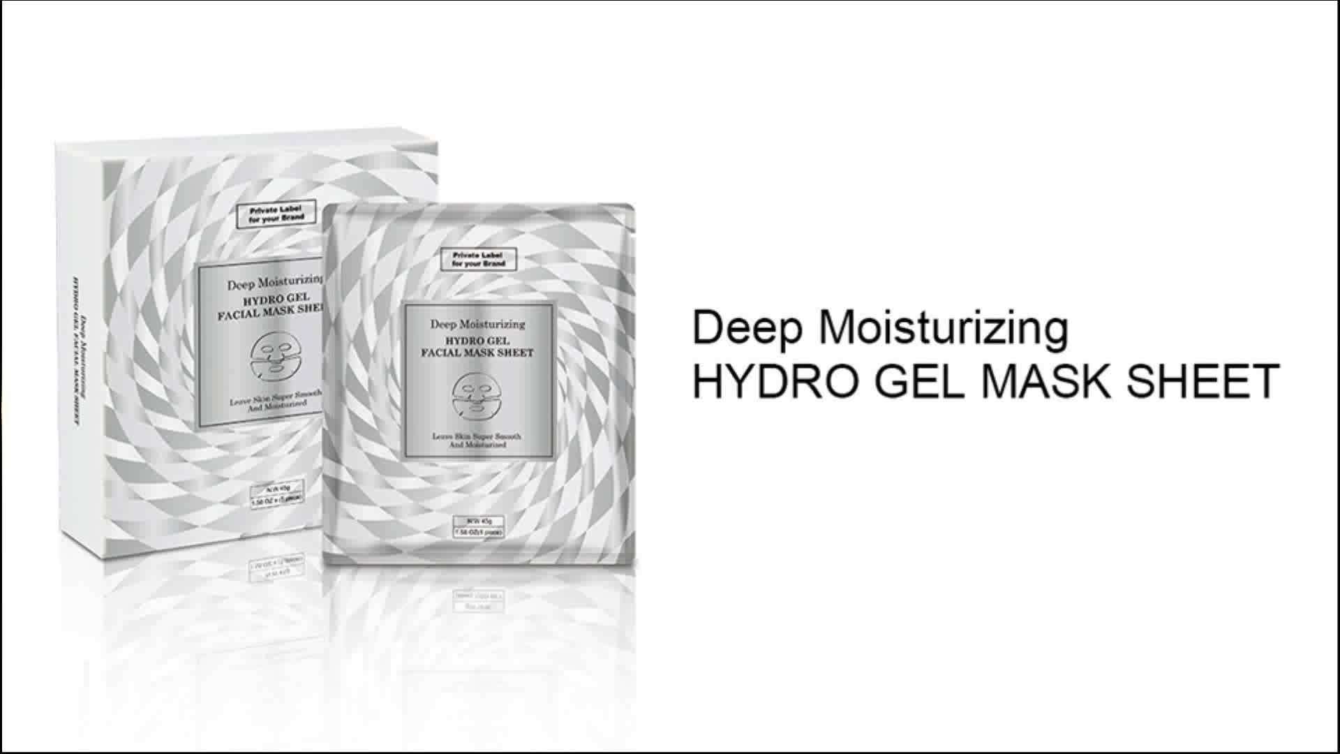 Oem Korea Pure Moisturizer Nourishing Whitening Hydrogel Hydrating