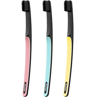 冰泉螺旋净白牙刷软毛宽头成人情侣女男士专用便携旅行家庭装家FX