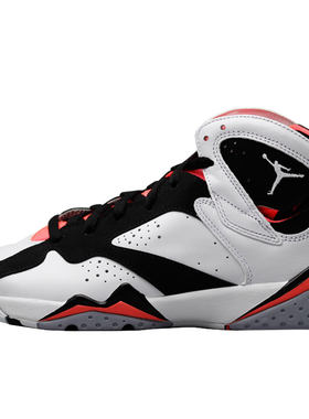 AJ7情侣热熔岩黑白粉篮球鞋