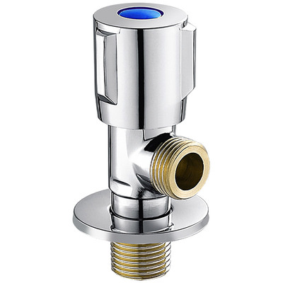 三角阀全铜加厚冷热水器家用三头通一进一1单出304不锈钢分止水阀