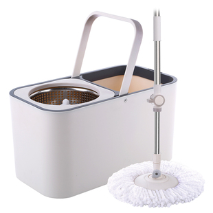 大卫拖把桶旋转杆拓扑自动甩水免手洗地拖家用墩布桶拖布拓朴正品