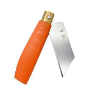 88菜心刀农场专用割蔬菜加厚带磨刀石农用摘菜小刀家用切水果刀具