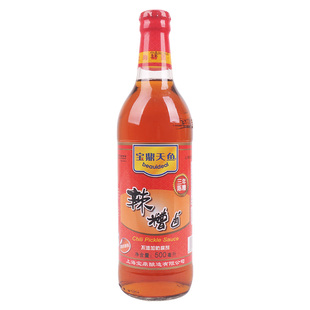 上海宝鼎天鱼辣糟卤500ml*3瓶 三年陈香辣糟卤糟毛豆泡椒鸡爪卤料