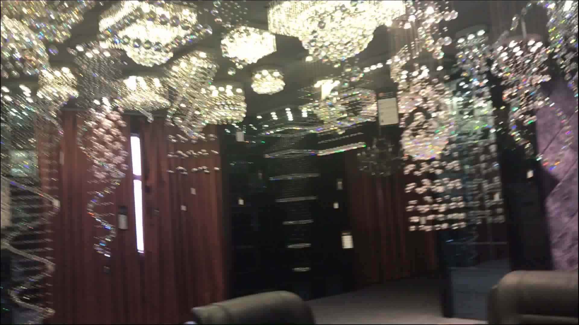 Made In China Crystal Chandeliers Pendant Lights Modern Large Pendant