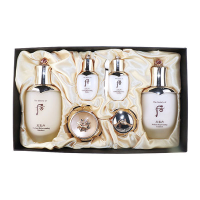 whoo后天气丹花献护肤套盒