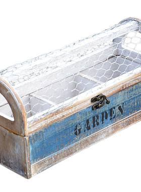 美式风花房婚礼橱窗园艺杂货摆件