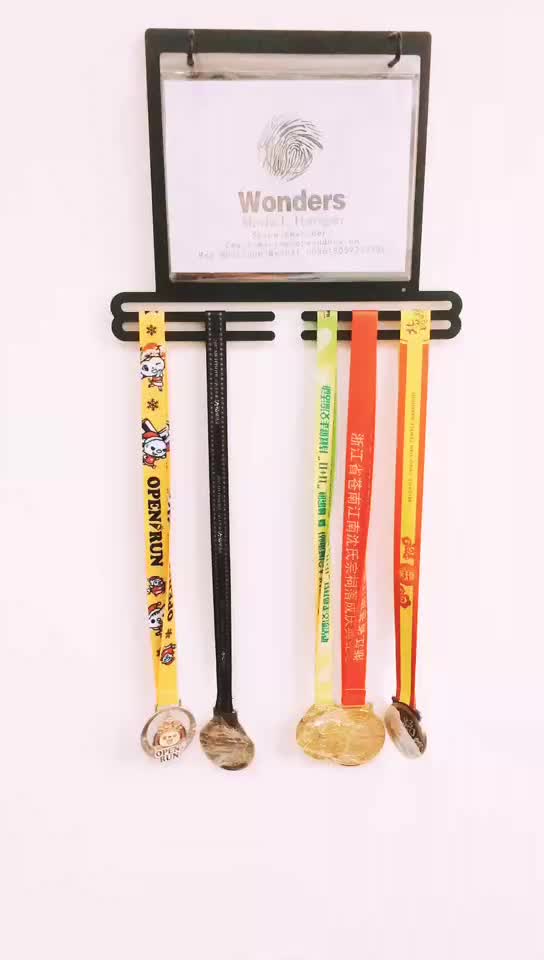 Sport-medaille Hanger Display Für Läufer Mit Bib Halter Und ...