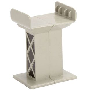 木质轨道配件塑料桥墩木质桥轨道配件散件木头桥墩兼容BRIO