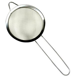 不锈钢手持面粉筛 糖粉蛋液筛 油格渣捞 麻辣烫豆浆过滤网筛漏勺
