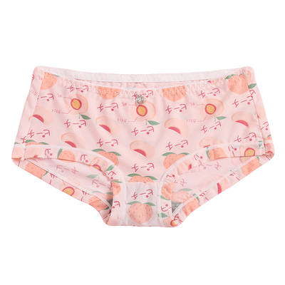 混搭少女冰丝低腰内裤