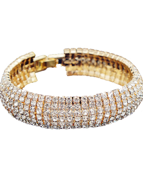 首饰韩式新娘水钻影楼演出手链