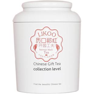 历口祁门红茶正宗核心原产明前开园祁红工夫安徽黄山茶叶128g罐装