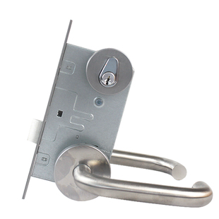 全套大地迪高CB SIA防火门锁消防门锁通道门锁芯不锈钢把手通用型