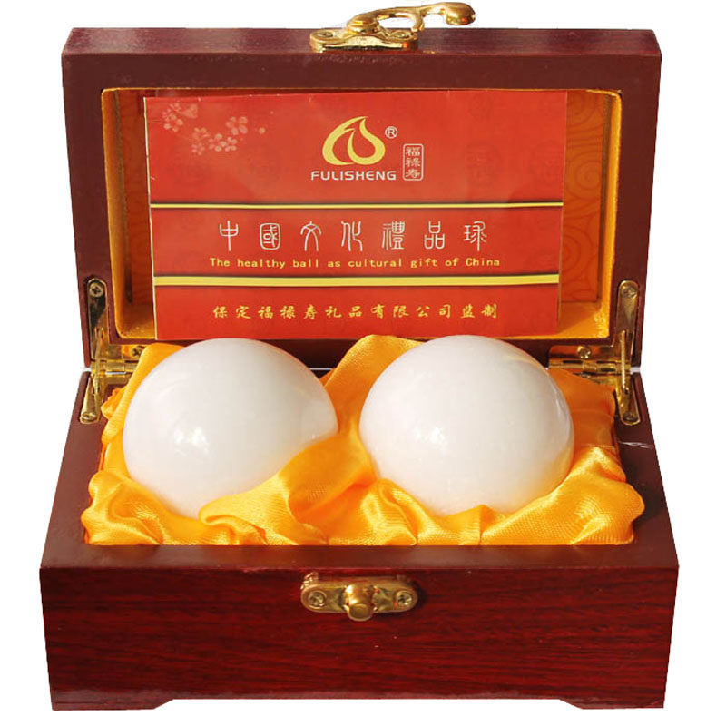玉石球手球保健球把玩天然砭石