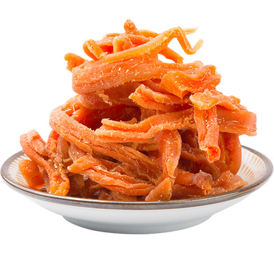 脱水罐装120g休闲营养胡萝卜干