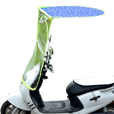 电动电瓶车雨棚可收送7字型折叠