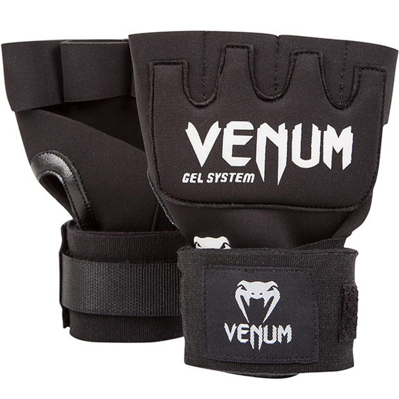 VENUM 毒液缠手绑带 半指凝胶手套拳套打沙袋散打护手布绷带护具