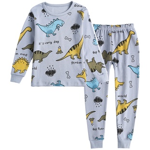 儿童秋衣秋裤套装纯棉男童女童保暖内衣全棉宝宝打底衣睡衣棉毛衫