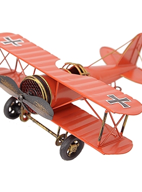 复古美式风模型飞机酒吧装饰品