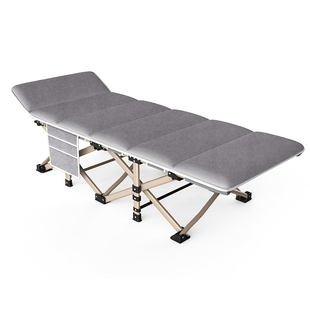 折叠床办公室午休床午睡床单人简易床沙滩床行军床躺椅加固陪护床