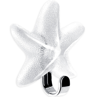 瑞士SPIRELLA挂钩浴室厨房装饰无痕双面胶粘钩  Starfish透明海星