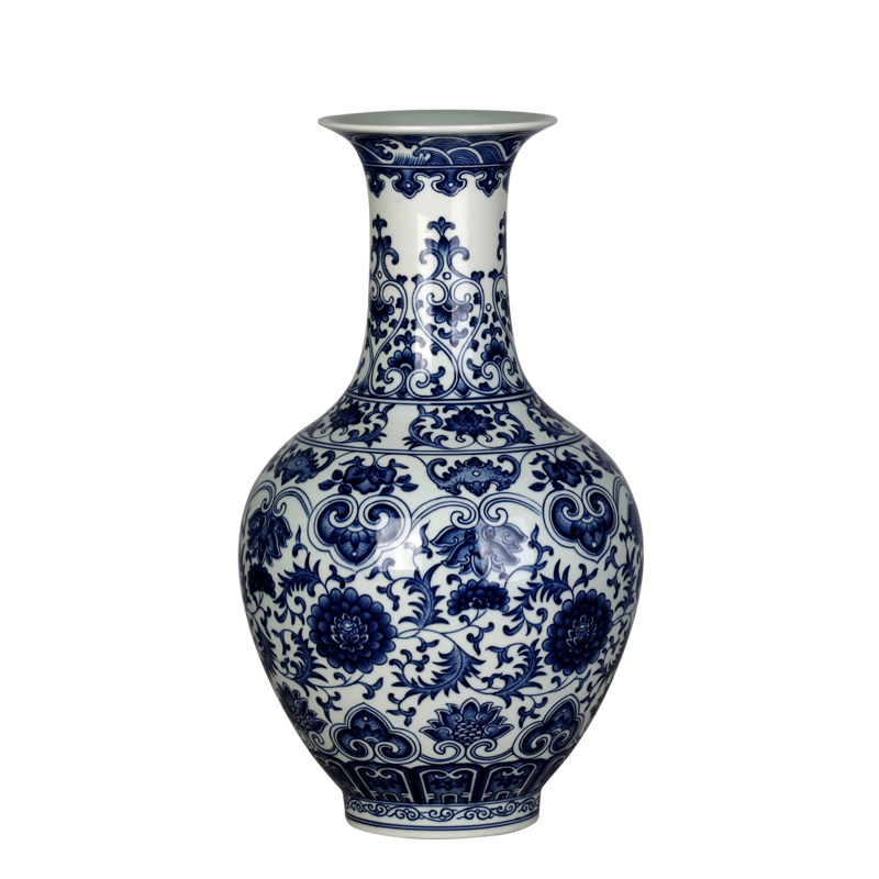 景德镇现代中式风家居客厅工艺品