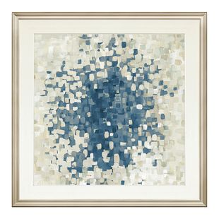 现代轻奢挂画美式玄关画客厅装饰画餐厅背景墙壁画简约过道抽象画