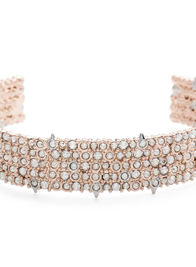 美国Alexis Bittar水晶满钻手镯女925纯银手饰品送妈妈母亲节礼物