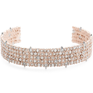 美国Alexis Bittar水晶满钻手镯女925纯银手饰品送妈妈母亲节礼物