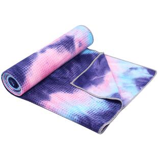 扎染瑜伽毯铺巾防滑巾瑜伽垫布毛毯布垫吸汗毯子瑜珈垫毛巾女便携