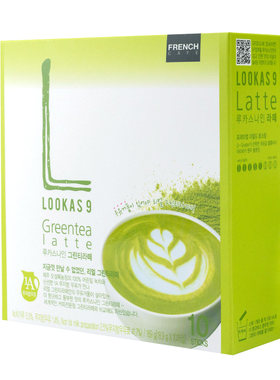 绿茶脱脂韩国拿铁咖啡富然池