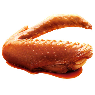 【满300减200现货】无穷酱卤鸭翅3只麻辣鸭翅膀卤味网红零食即食