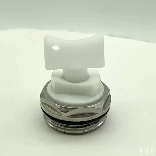 Radiator Air Vent Release Bleed Valve With Globe Valve Of Water Medium
