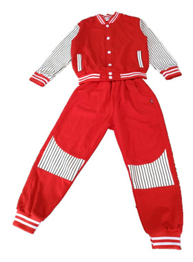 幼儿园园服春秋套装条纹纯棉老师