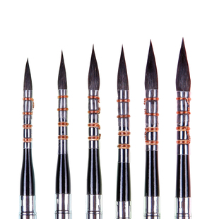 韩国artsecret水彩画笔毛笔灰鼠毛旅行手绘美术学生套装初学者872