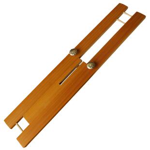 苏呆纸 折扇架团扇托 黑檀木红木竹制 展示架古风扇子 扇面画板