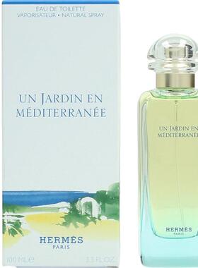 欧洲直邮Hermes爱马仕地中海花园男女士香水100ml水生花香调正品