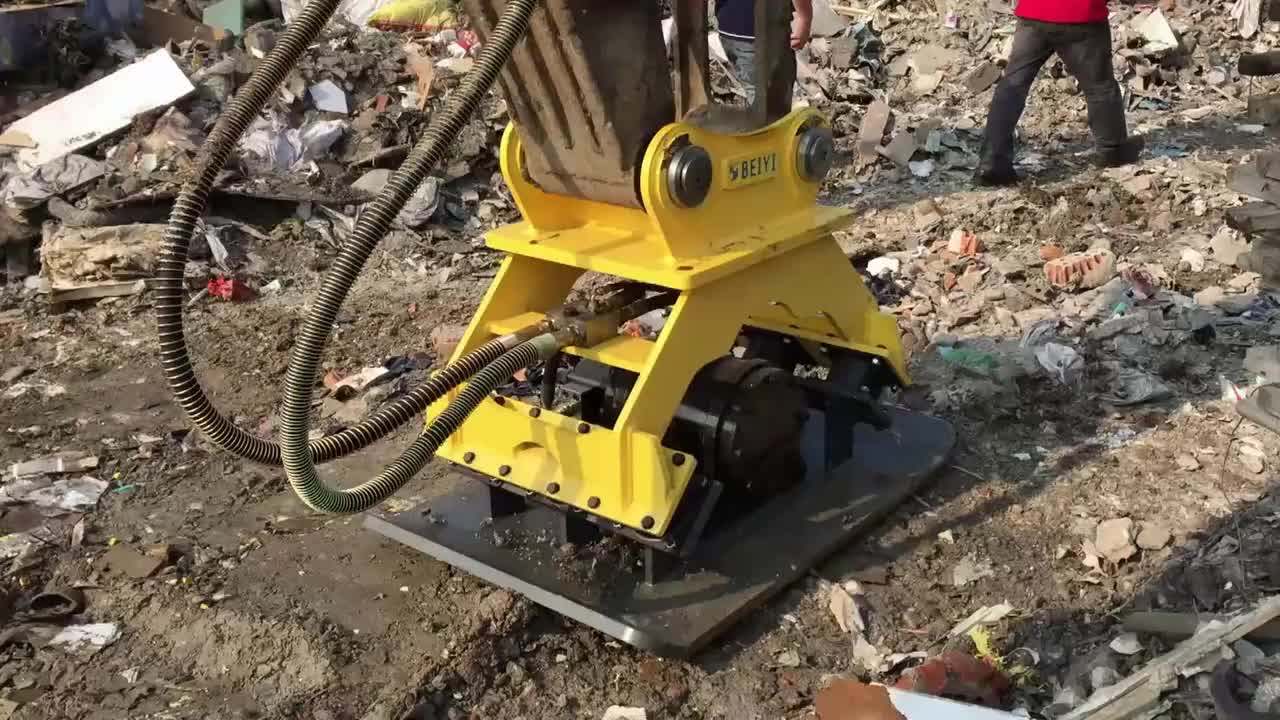 Excavator Attachment High Performance Hydraulic Vibrating Plate