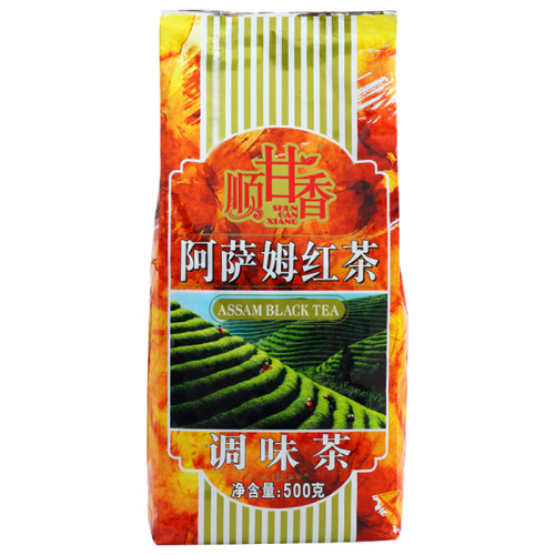 广村顺甘香阿萨姆伯爵锡兰红茶叶500g*5珍珠奶茶奶茶店专用红茶叶